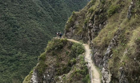 Path of Inca Trail to Machu Picchu, Lares Trek, Cusco - Atelier South America