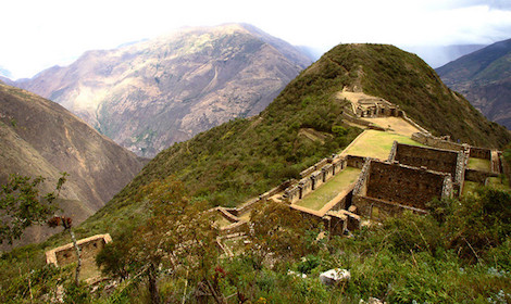 7 Top View, Choquequirao Inca City - Atelier South America