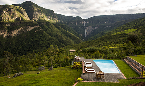 Gocta Lodge Pool, Chachapoyas - Atelier South America