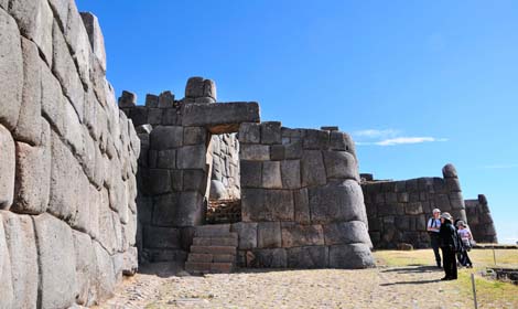 Sacsayhuaman Fortress Door, Cusco City - Atelier South America