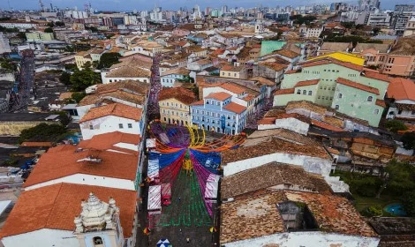 D15 Old Town Aereal View - Salvador Do Bahia - Brazil - Atelier South America