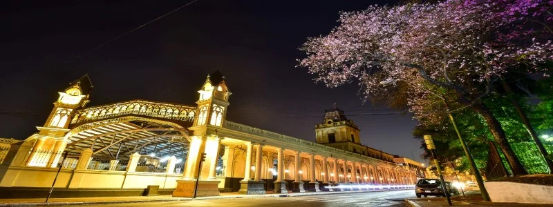 Estación del Ferrocarril Carlos Antonio López-Asuncion-Paraguay-Atelier South America