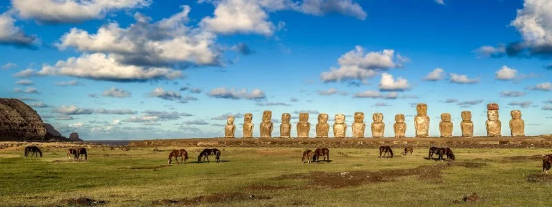 Ahu Tongariki, Easter Island, Chile - Atelier South America